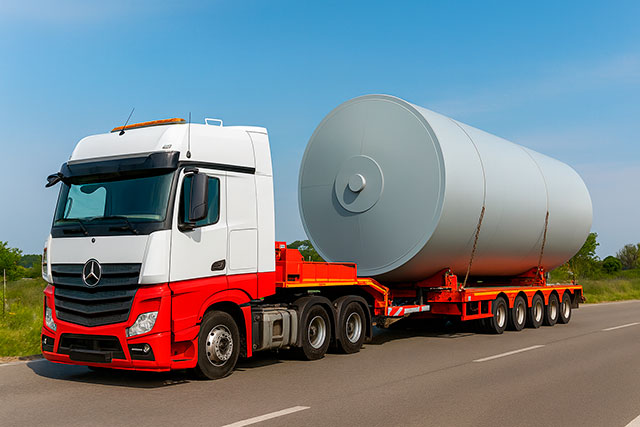 Transporte de cargas especiales en Rubí