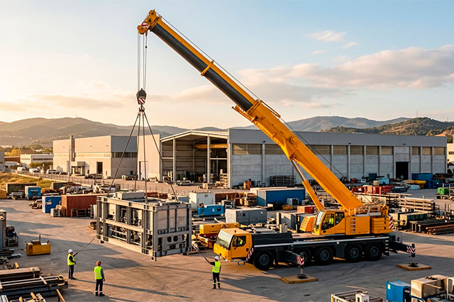 Servei de grues industrials a Barcelona